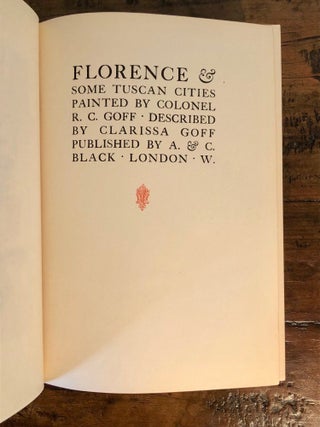 Florence & Some Tuscan Cities