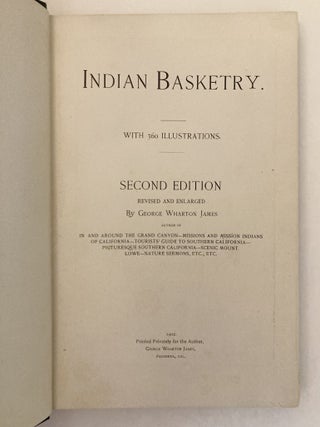Indian Basketry