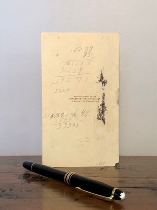 Opening Exercises of Bagley Hall, April Sixteenth Nineteen Hundred and Ten. Address "Rev. Daniel Bagley"
