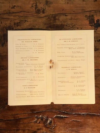 Opening Exercises of Bagley Hall, April Sixteenth Nineteen Hundred and Ten. Address "Rev. Daniel Bagley"