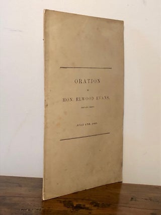 Oration. Portland, Oregon. July 4th, 1865
