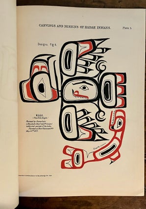 The Haidah Indians of Queen Charlotte's Islands, British Columbia. With a Brief Description of Their Carvings, Tattoo Designs, etc.