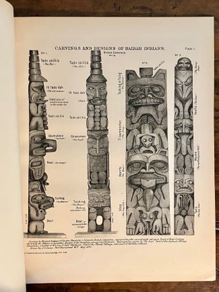 The Haidah Indians of Queen Charlotte's Islands, British Columbia. With a Brief Description of Their Carvings, Tattoo Designs, etc.