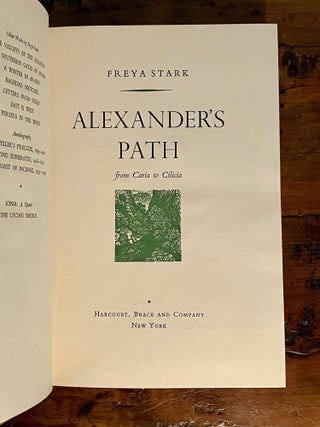 Alexander's Path from Caria to Cilicia