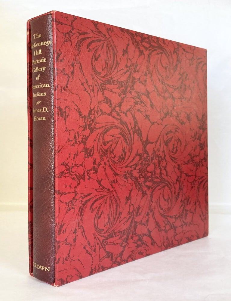 Item #12885 The McKenney-Hall Portrait Gallery of American Indians [SIGNED by the author]. James D. HORAN.