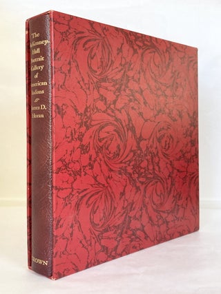 Item #12885 The McKenney-Hall Portrait Gallery of American Indians [SIGNED by the author]. James...