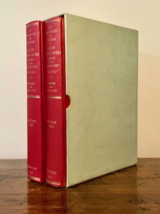 Item #12903 The Journals and Letters of Major John Owen Pioneer of the Northwest 1850-1871 ...