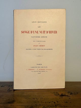 Item #12914 Le Songe d'Une Nuit d'Hiver - Publisher INSCRIBED to Gaston Bussière. Léon...