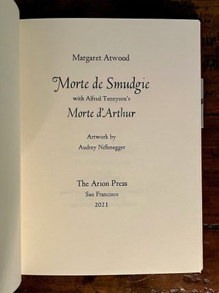 Morte de Smudgie with "Morte d'Arthur" by Alfred, Lord Tennyson - SIGNED by Atwood
