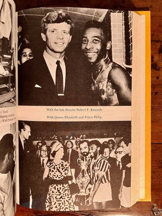 My Life and the Beautiful Game: The Autobiography of Pele - INSCRIBED to Spielberg