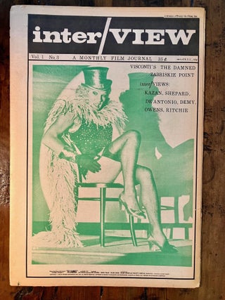 Item #12978 inter/VIEW A Monthly Film Journal, Volume. 1, No. 3, December 1969, Visconti's The...