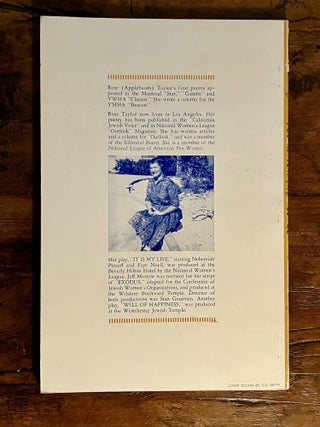 Poems for My People - INSCRIBED to Sammy Davis, Jr.