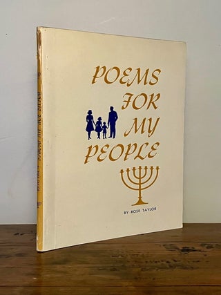 Poems for My People - INSCRIBED to Sammy Davis, Jr.