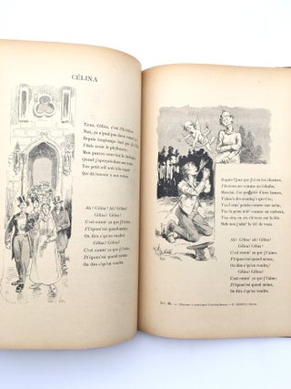 Chansons et Monologues d'Aristide Bruant Paroles et Musique - Illustrations des meilleurs Artistes [Full series 1-150 bound in three volumes]