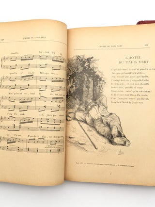 Chansons et Monologues d'Aristide Bruant Paroles et Musique - Illustrations des meilleurs Artistes [Full series 1-150 bound in three volumes]