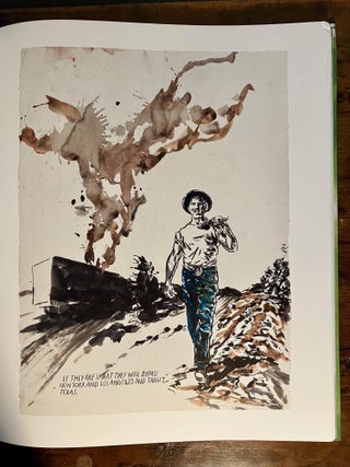Raymond Pettibon: Here's Your Irony Back: Political Works, 1975 - 2013 [SIGNED by Pettibon]