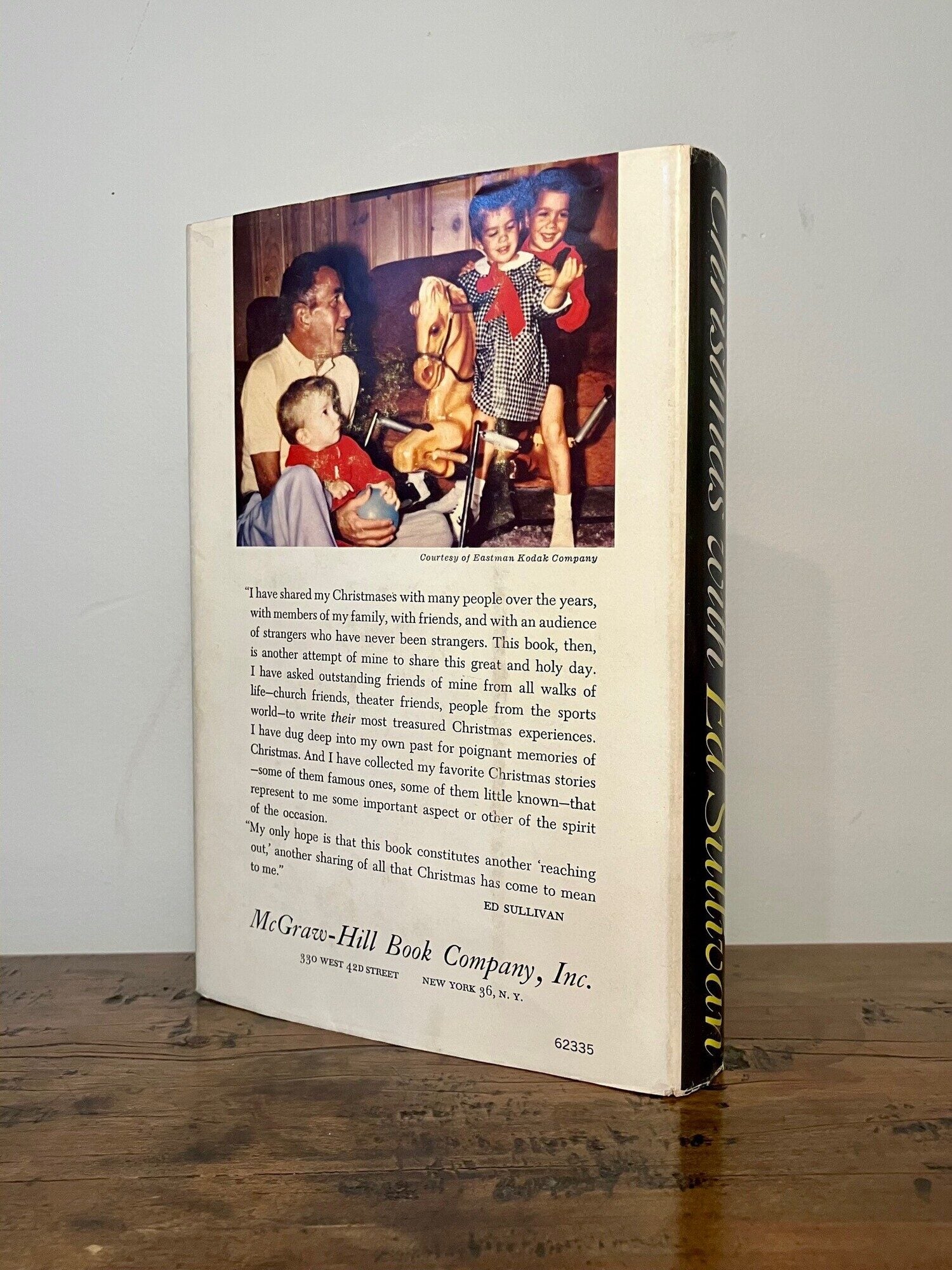 Christmas with Ed Sullivan INSCRIBED | Ed SULLIVAN | First Edition