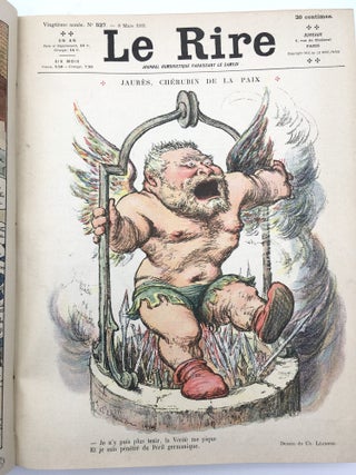 Le Rire Journal humoristique paraissant le samedi - 1913 Nouvelle S&eacute;rie No. 518 - 569 [Bound complete]