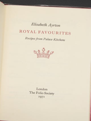Royal Favourites Recipes from Palace Kitchens