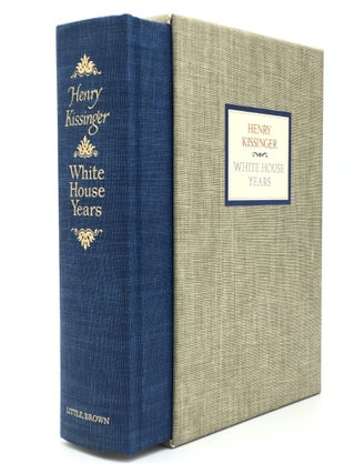 Item #13492 White House Years. Henry KISSINGER