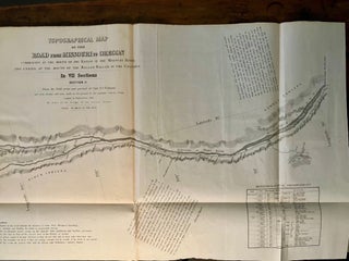 Topographical Map of the Road from Missouri to Oregon Commencing at the Mouth of the Kansas in the Missouri River and Ending at the Mouth of the Wallah Wallah in the Columbia
