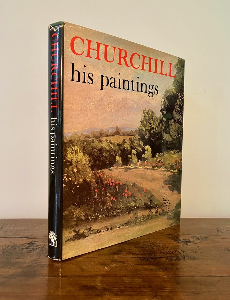 Item #13540 Churchill His Paintings - SIGNED by Lady Spencer-Churchill [Winston Churchill]. David COOMBS, Clementine Spencer-Churchill, Foreword.