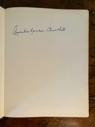 Churchill His Paintings - SIGNED by Lady Spencer-Churchill [Winston Churchill]