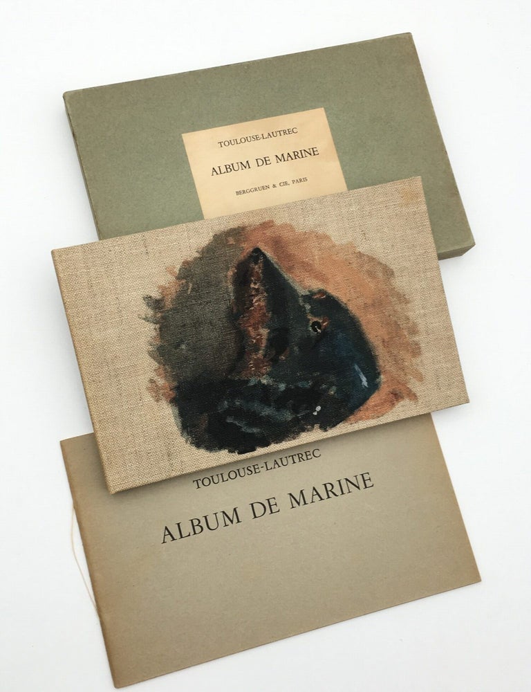 Item #13550 Album de Marine. Henri de TOULOUSE-LAUTREC, M. G. Dortu, introduction.