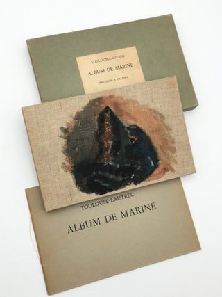 Item #13550 Album de Marine. Henri de TOULOUSE-LAUTREC, M. G. Dortu, introduction