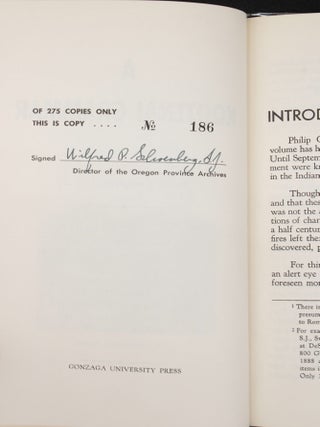 A Kootenai Grammar [Linguae Ksanka (Kootenai) Elementa Grammaticae] - INSCRIBED by Schoenberg