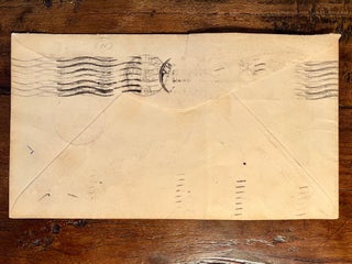 Wiley Post - Harold Gatty Signed Envelope from 1931 Record Breaking Round the World Flight in the Winnie Mae