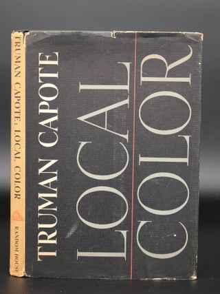 Item #13774 Local Color. Truman CAPOTE
