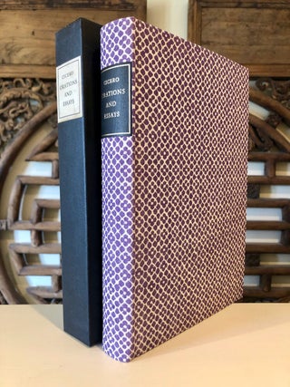 Item #1451 Orations and Essays with An Introduction by Reginald H. Barrow and Illustrations by...