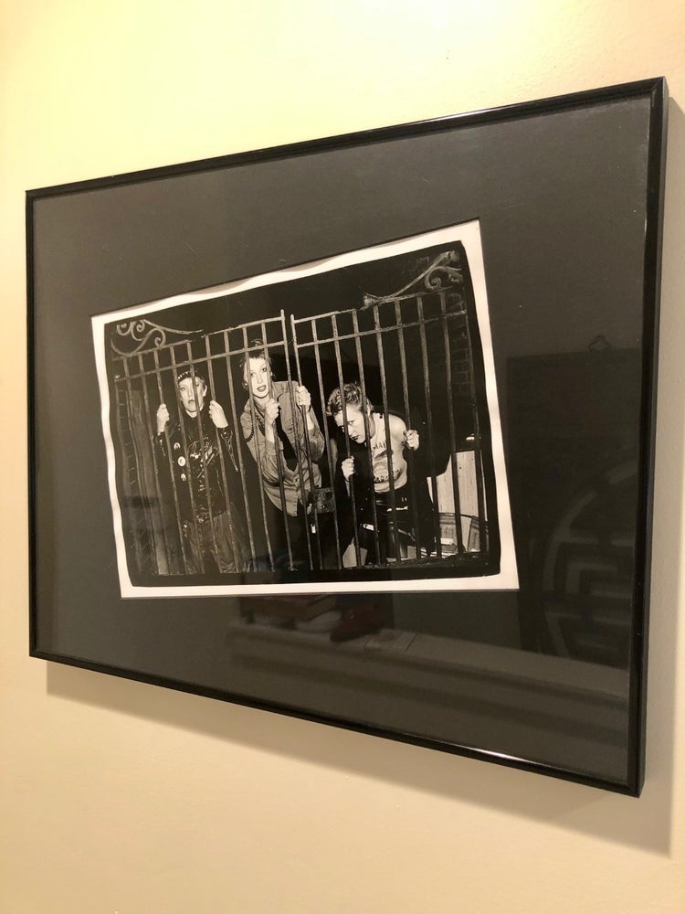 Item #1479 Original Photograph of VS. ("Versus"), San Francisco's First All-Female Punk Band. f-Stop Fitzgerald, Richard Minissali.