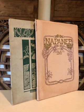 Item #1606 Napanee, '11, Napa High School Vol. 3 No. 1, May 1911 AND Napanee '12 Vol. V No. 1....
