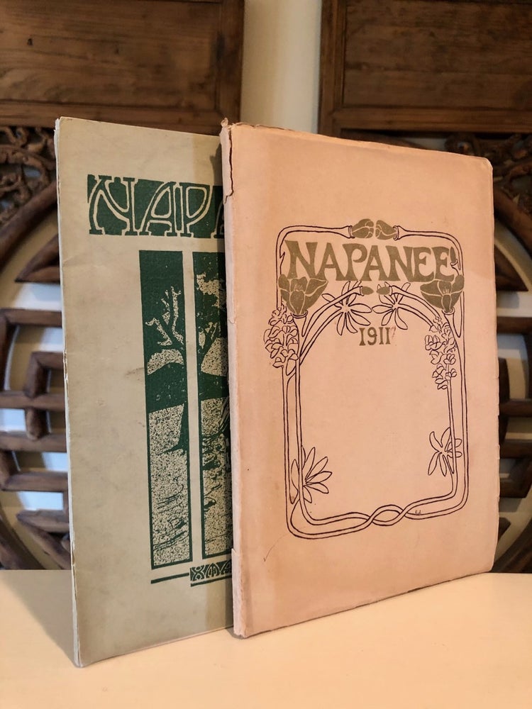 Item #1606 Napanee, '11, Napa High School Vol. 3 No. 1, May 1911 AND Napanee '12 Vol. V No. 1. (Two Early Issues of Napa High School Annual / Yearbook (Year Book) and Literary Journal). Napa High School.