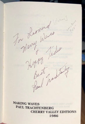 Making Waves -- INSCRIBED copy