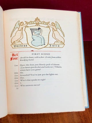 The Duke of Sacramento A Comedy in Four Acts by Warren Baer - WITH Scarce Dust Jacket