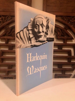 Item #1946 Harlequin Masques -- INSCRIBED copy. Richard Ian GREEN