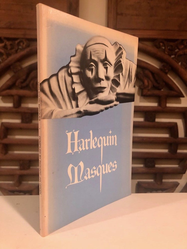 Item #1946 Harlequin Masques -- INSCRIBED copy. Richard Ian GREEN.