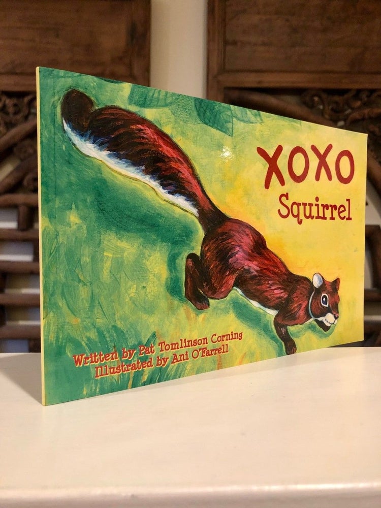 Item #1954 XOXO Squirrel. Pat Tomlinson CORNING.