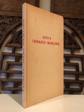 Item #1989 Hans Memling. Ludwig VON BALDASS