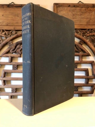 Item #2157 Transactions of the New York Surgical Society Volume II 1913. M. D. LUSK, William C