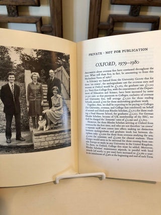 With Christmas Greetings And All Good Wishes For The New Year From Rhodes House, Oxford 1980