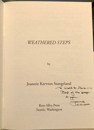 Item #2207 Weathered Steps -- INSCRIBED copy. Joannie Kervran STANGELAND