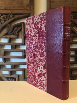Item #28 Histoire Anecdotique des Marionnettes Modernes. LeMercier DE NEUVILLE