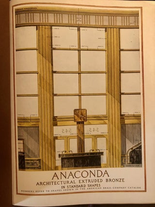 Item #3439 Anaconda Architectural Extruded Shapes [plus] Supplement to. ARCHITECTURE -- Trade...
