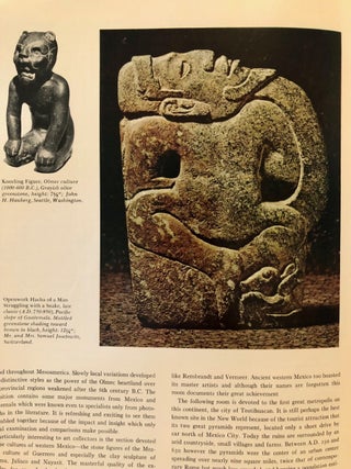Before Cortes: Sculpture of Middle America at the Metropolitan Museum of Art -- INSCRIBED copy