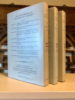 The Letters of F.W. Ludwig Leichhardt -- COMPLETE set in three vols.