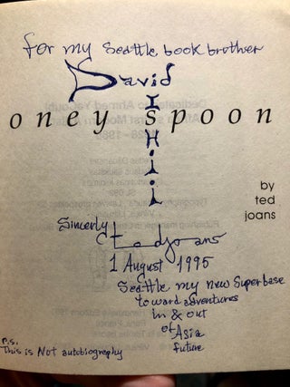 Honey Spoon. Ted JOANS.
